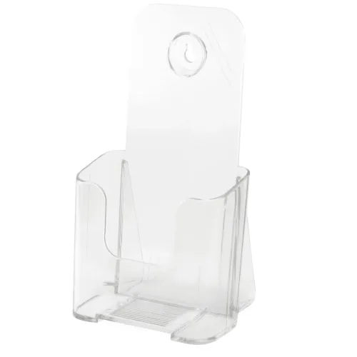 DEFLECTO Prospekthalter Standard 77501 transparent 1/3 A4
