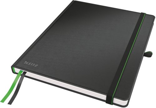 LEITZ Notizbuch Complete 187x244mm 44740095 liniert schwarz