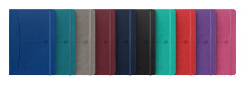 OXFORD Signature Notizbuch 400154868 A5, kariert 80 Blatt, ass.