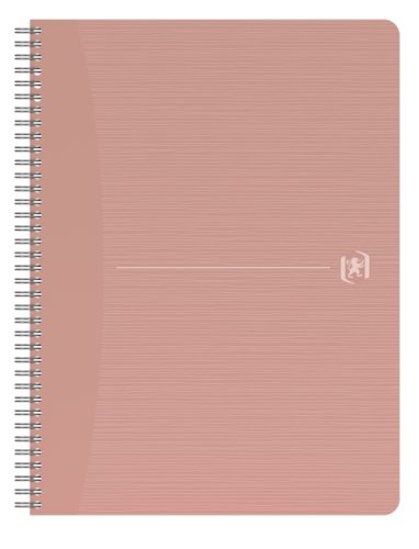 OXFORD My Rec'Up Spiralheft 400166097 A4, liniert 90 Blatt, rosa