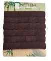 Herba.Ecofriendly Haarbinder, braun, &Oslash; 5 cm, 6 Stk