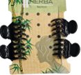 Herba.Ecofriendly Pinzettina, schwarz, 1.6 cm, 4 Stk