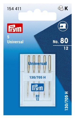 Prym N&auml;hmaschinennadeln, Standard Nr. 80, Karte 5 St&uuml;ck