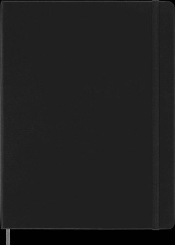 MOLESKINE, MOLESKINE - Notizbuch, 25X19X1.5CM, Black