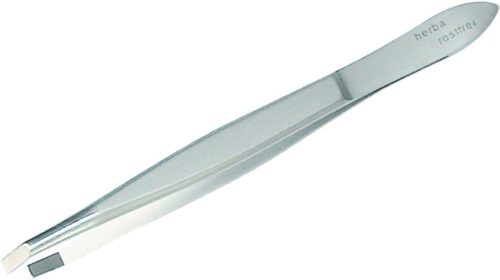 Herba.Pinzette gebogen, Inox
