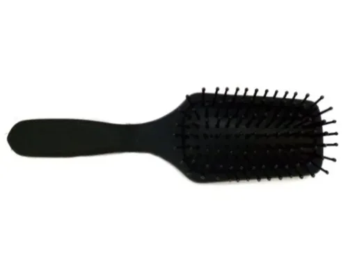 Herba.Mini Haarb&uuml;rste, Softtouch, schwarz