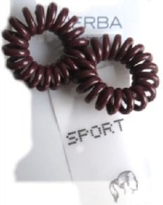 Herba Sport Haarbinder, braun, 2 Stk., &Oslash; 3.8 cm