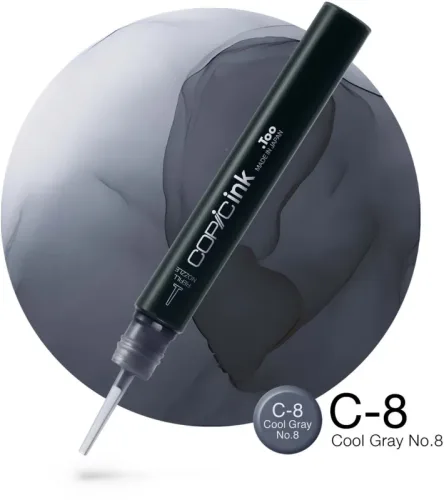 COPIC Ink Refill 2107684 C-8 - Cool Grey No.8