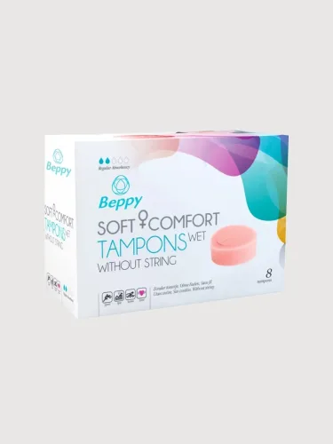 Beppy, BEPPY SOFT Comfort Tampons Wet 8 Stk