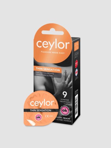 Ceylor Thin Sensation Thin Condoms, 9 Stück - Amorana