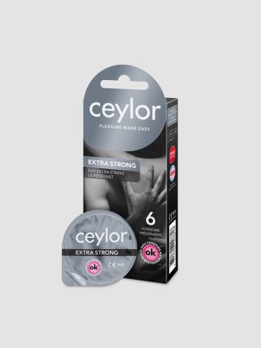 Ceylor Extra Strong Condoms, 6 Stück - Amorana