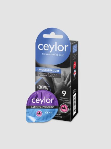 Ceylor - Ceylor Kondome Large Super Glide (9 Stk), 9 Stück