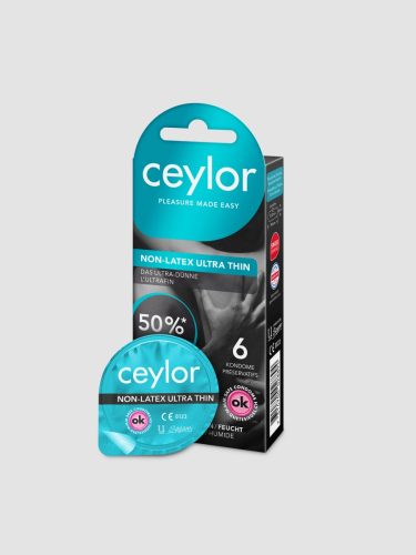 Ceylor Ultrathin Latex-Free Condoms, 6 Stück - Amorana