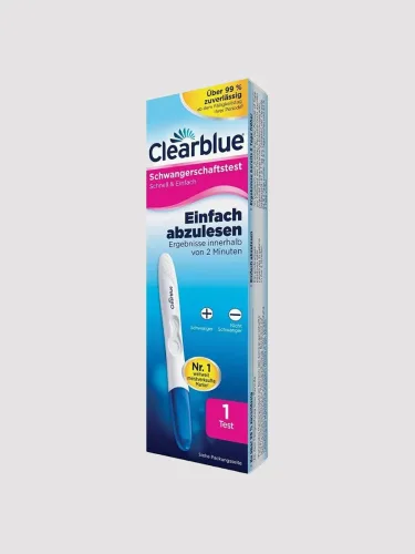 Clearblue, CLEARBLUE Schwangerschaftstest Schnell Erken