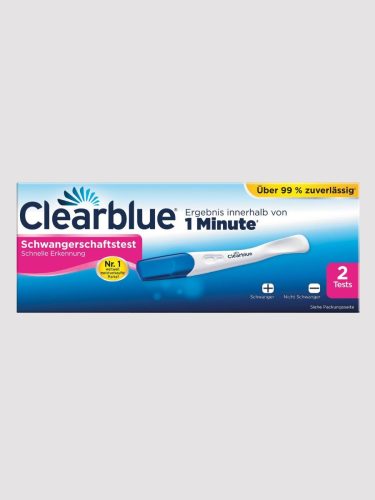 Clearblue, CLEARBLUE Schwangerschaftstest Schnell Erken 2 Stk