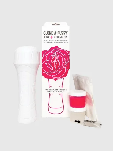 undefined, Clone-A-Pussy Plus Sleeve Kit Pink
