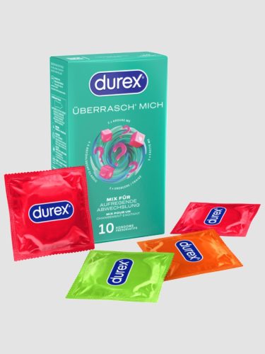 Durex - Überrasch Mich Kondome - Samt - 10 Stück