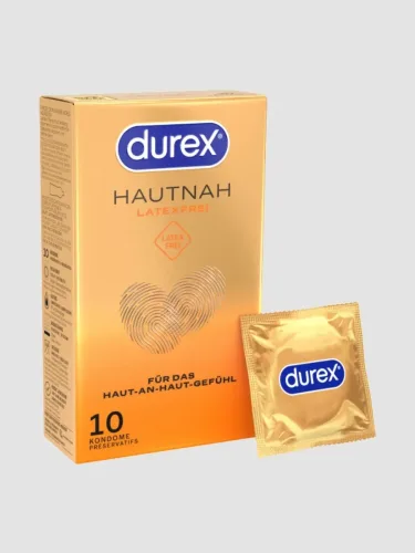 Durex Hautnah Latexfrei für das Haut-an-Haut-Gefühl 10 Stk, 10 Stück - Amorana