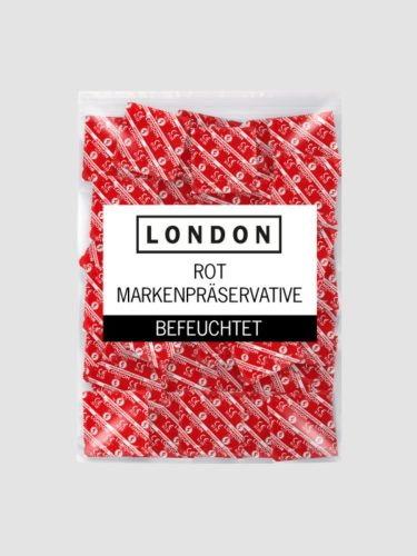 London - Red, 100 Stück