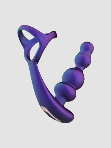 Hueman Stellar Force Ferngesteuerte Rotierende Analkugeln mit Penisring