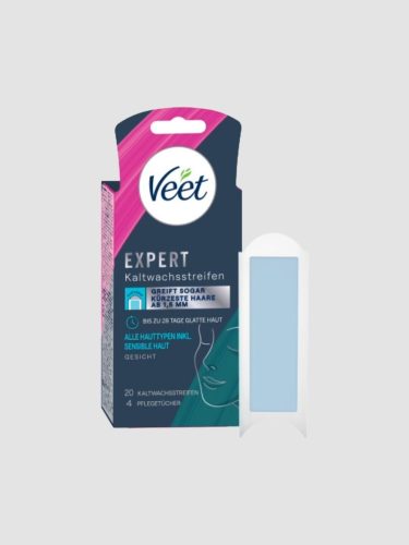 Veet - Expert Kaltwachsstreifen Gesicht, 20Stück