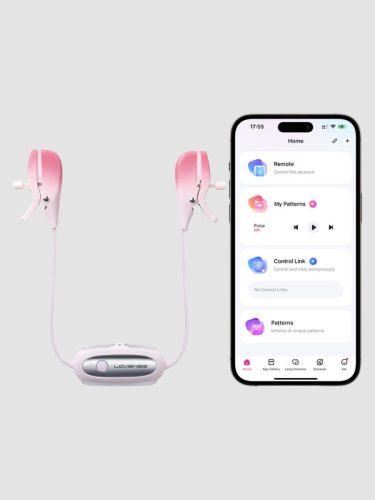 Lovense Gemini App-Gesteuerte Vibrierende Nippelklemmen