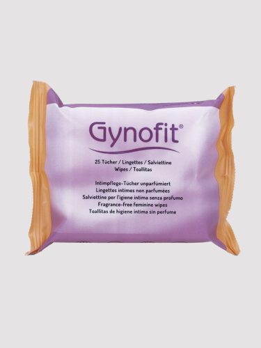 Gynofit - Intimpflege-Tücher unparfümiert - Orange - 25 Tücher