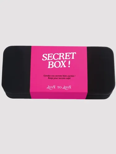 Love-to-Love - Secret Box Sextoy Bag - Samt Satin