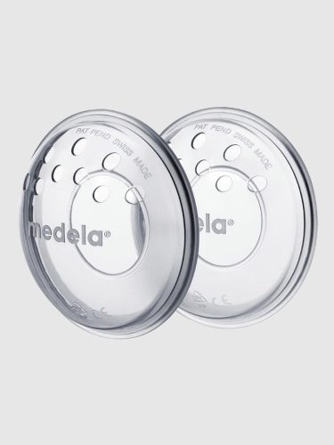 medela - Brustwarzenschutz Schwangerschafts- und Still-Zubehör - Transparent - Silikon - 2 Stück