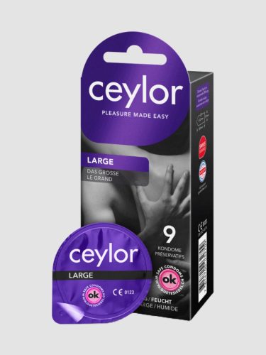 Ceylor Large Large Condoms, 9 Stück - Amorana