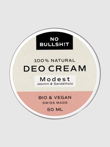 No Bullsh!t, NO BULLSH!T Modest Jasmin & Orange Deo Cream 15ml Unisex