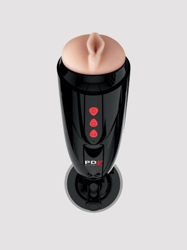 PDX-Elite Dirty Talk Stroker Masturbator mit Vibration