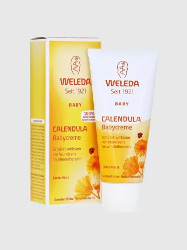 Weleda Baby, WELEDA BABY Calendula Babycreme Tb 75 ml