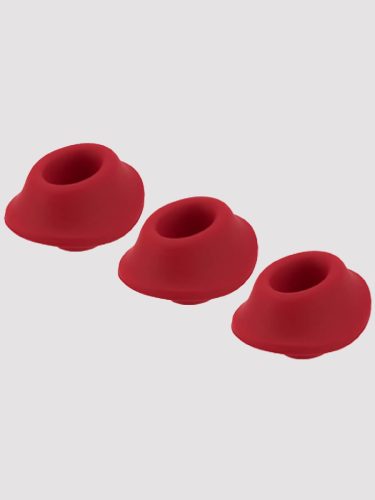 Premium Heads Red S (Pkg of 3), Small - Amorana
