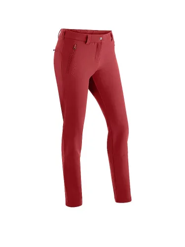 MAIER SPORTS Damen Wanderhose Helga Slim rot | 38
