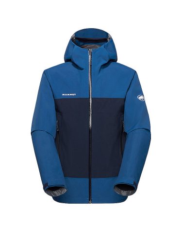 MAMMUT Herren Wanderjacke Crag 2,5L Hoodie blau | XXL