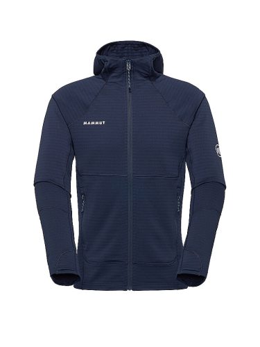 MAMMUT Herren Fleecejacke Taiss Hoodie dunkelblau | XL