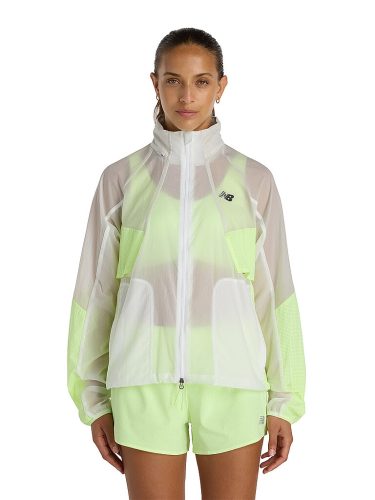 NEW BALANCE Damen Laufjacke RC gelb | L