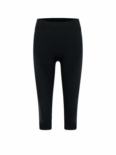 ODLO Damen 3/4 Funktionshose PERFORMANCE WARM ECO schwarz | M