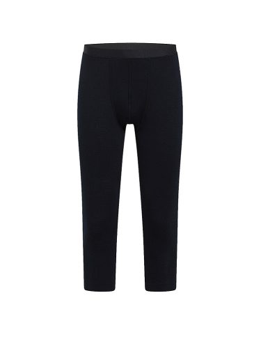 ODLO Herren Hose Merino 200 3/4 schwarz | XL