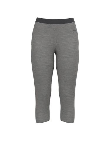 ODLO Damen Hose Merino 200 3/4 grau | M