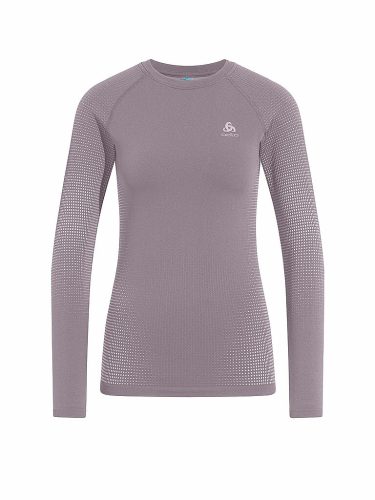 ODLO Damen Funktionsshirt WARM ECO Baselayer grau | L