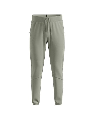 ODLO Herren Langlaufhose Zeroweight Pro Windproof Warm olive | L