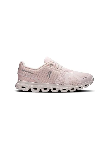 ON), ON Cloud 6 Damen Sneaker Rosa, Damen, Größe: 8 1/2