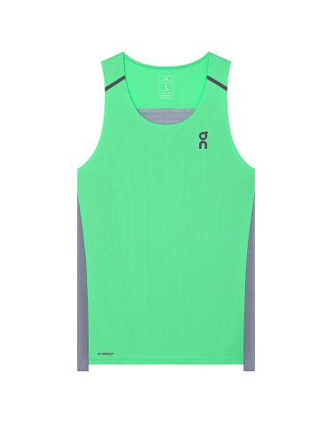 ON Herren Lauftank Performance grün | M