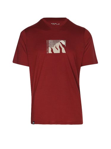 ORTOVOX Herren Funktionsshirt 120 Cool Tec MTN Sun dunkelrot | XXL
