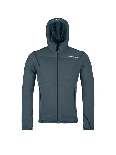 ORTOVOX Herren Fleecejacke Light Hoodie petrol | L