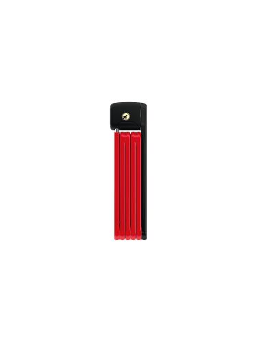 ABUS Fahrrad-Faltschloss BORDO? Lite 6055K/85 + SH Halter rot