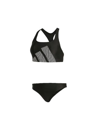 adidas performance, adidas Performance Bustier-Bikini "BIG BARS BIKINI-SET MIT C-FÖRMIGEM RÜCKEN"