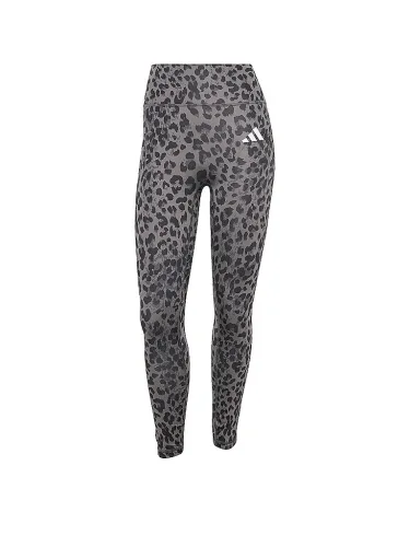 adidas performance, adidas Performance Trainingstights "OPTIME ESSENTIALS 3-STREIFEN LEOPARD 7/8 LEGGINGS"